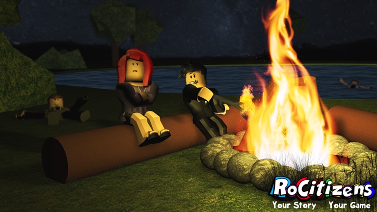 Roblox Rocitizens Hack - real campfire roblox