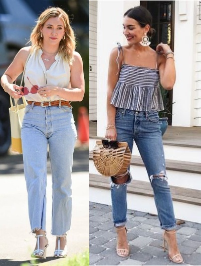 12 Looks inspiração com calça jeans, Hilary Duff, Kathleen Barnes