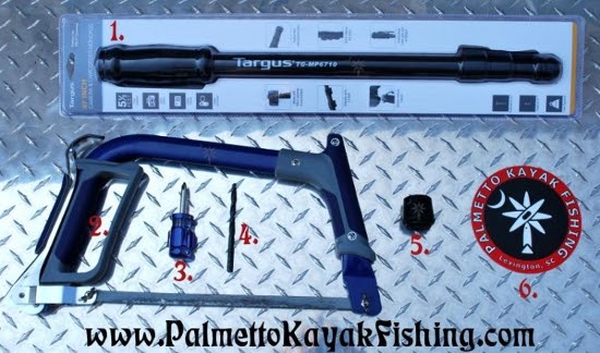 Palmetto Kayak Fishing: Kayak Fishing Monopod Conversion 