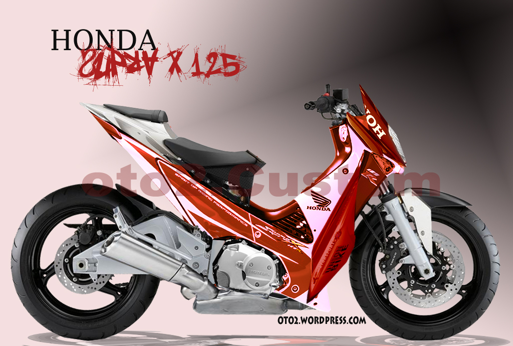 Otomotif bike: Contoh Modifikasi Honda Supra X 125