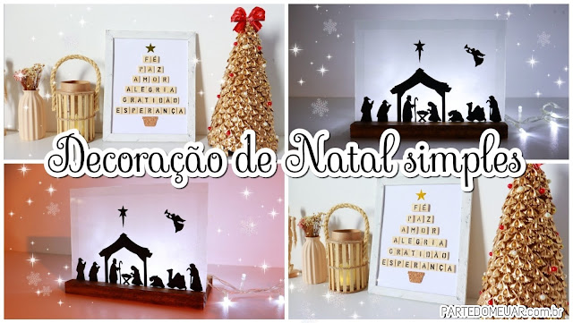 decoração de natal simples