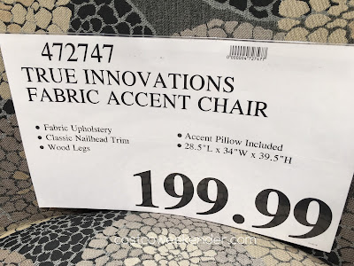 Deal for the Kuka Fabric Accent Chair at Costco