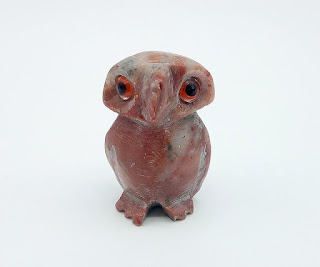 owl-carved-in-soapstone-front-view