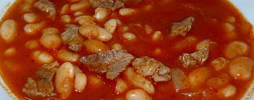 Cooked beans, طبخه الفاصوليا البيضا ,