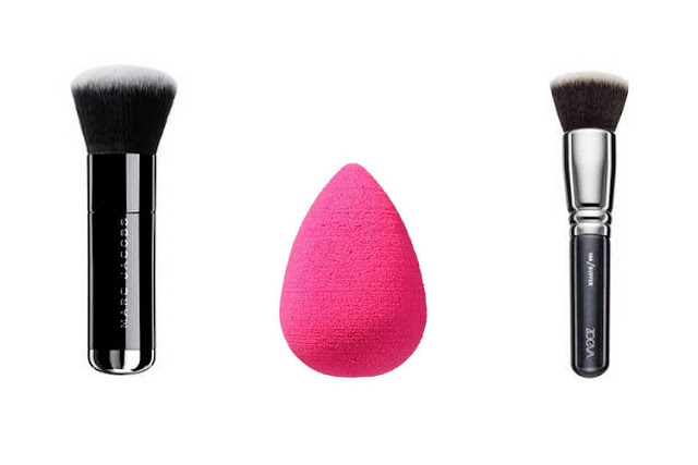 pedzle i gabki do podkladu marc jacobs zoeva beautyblender