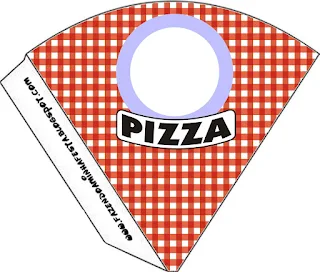 Pizza Party Free Printable Cones.