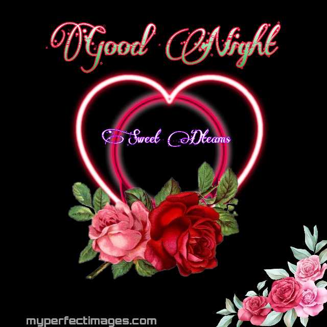 good night heart gif images download