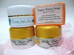 Walet Gold SEGEL  ORIGINAl Cream Wallet Cream Walet 