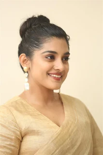 Actress Nivetha Thomas Stills at Darbar Movie Pre Release