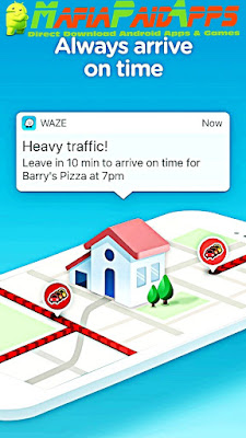 Waze - GPS, Maps, Traffic Alerts & Live Navigation Apk MafiaPaidApps