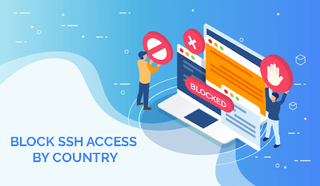 Block ssh access by country
