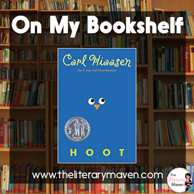 In Hoot by Carl Hiaasen, Roy is the new kid at school barely surviving the efforts of the school bus bully to crush him, until he spots a boy his age running barefoot one day. Roy is determined to find the boy and find out what he's running from. When he does find out, Roy becomes involved in a battle to preserve the habitat of burrowing owls. Read on for more of my review and ideas for classroom application.