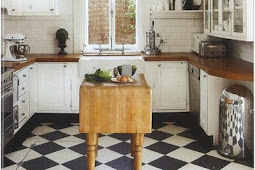 Black And White Country Kitchen Ideas