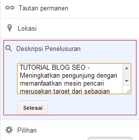 Tutorial Blog SEO