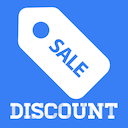 Icon Sale Discount Calculator - Percent Off & Sales Tax