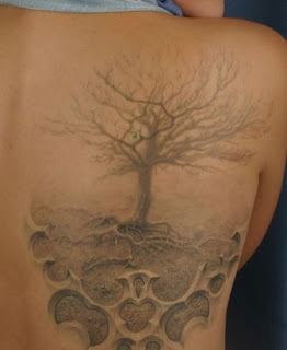 Tree Tattoo design on back