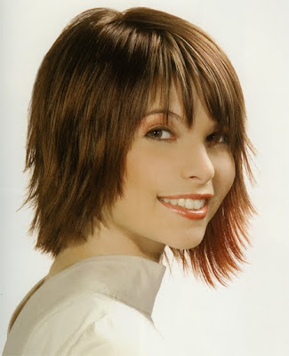 medium short haircut Modern Unique Hairstyles For Girls in 2010