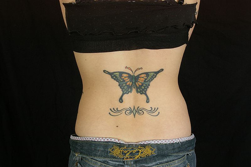 Tattoo On Lower Back For Girls. images Back Body Girls With