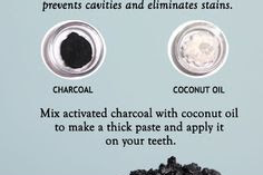 CHARCOAL WHITEN TEETH