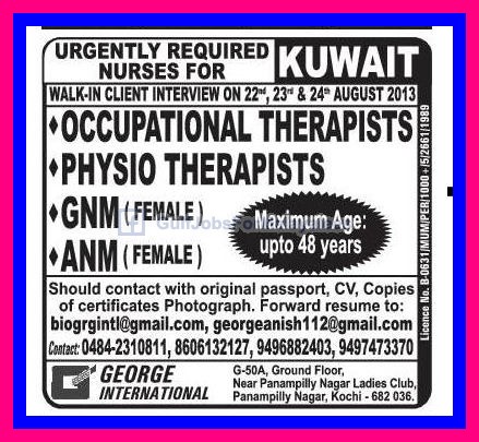 Medical Jobs For Kuwait