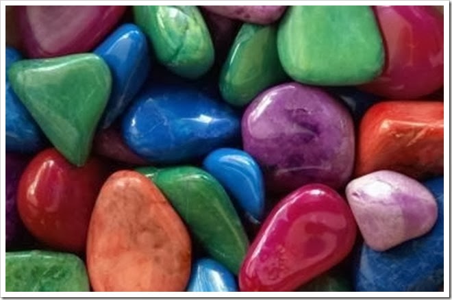 polished rocks