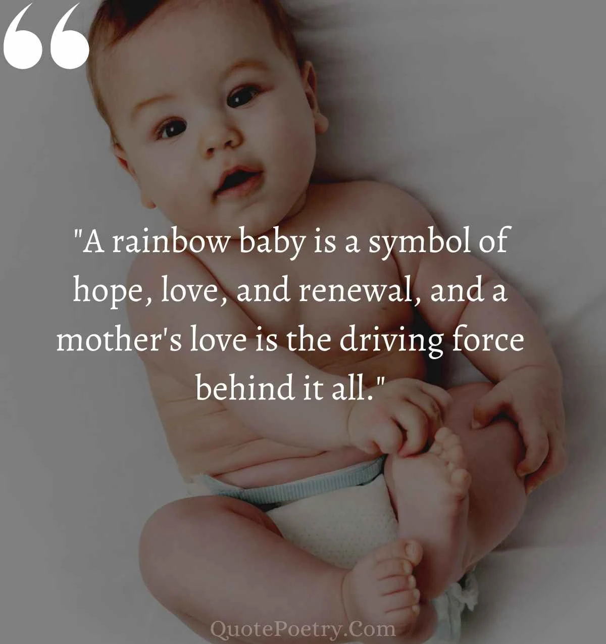 Unconditional Love Mother and Baby Quotes