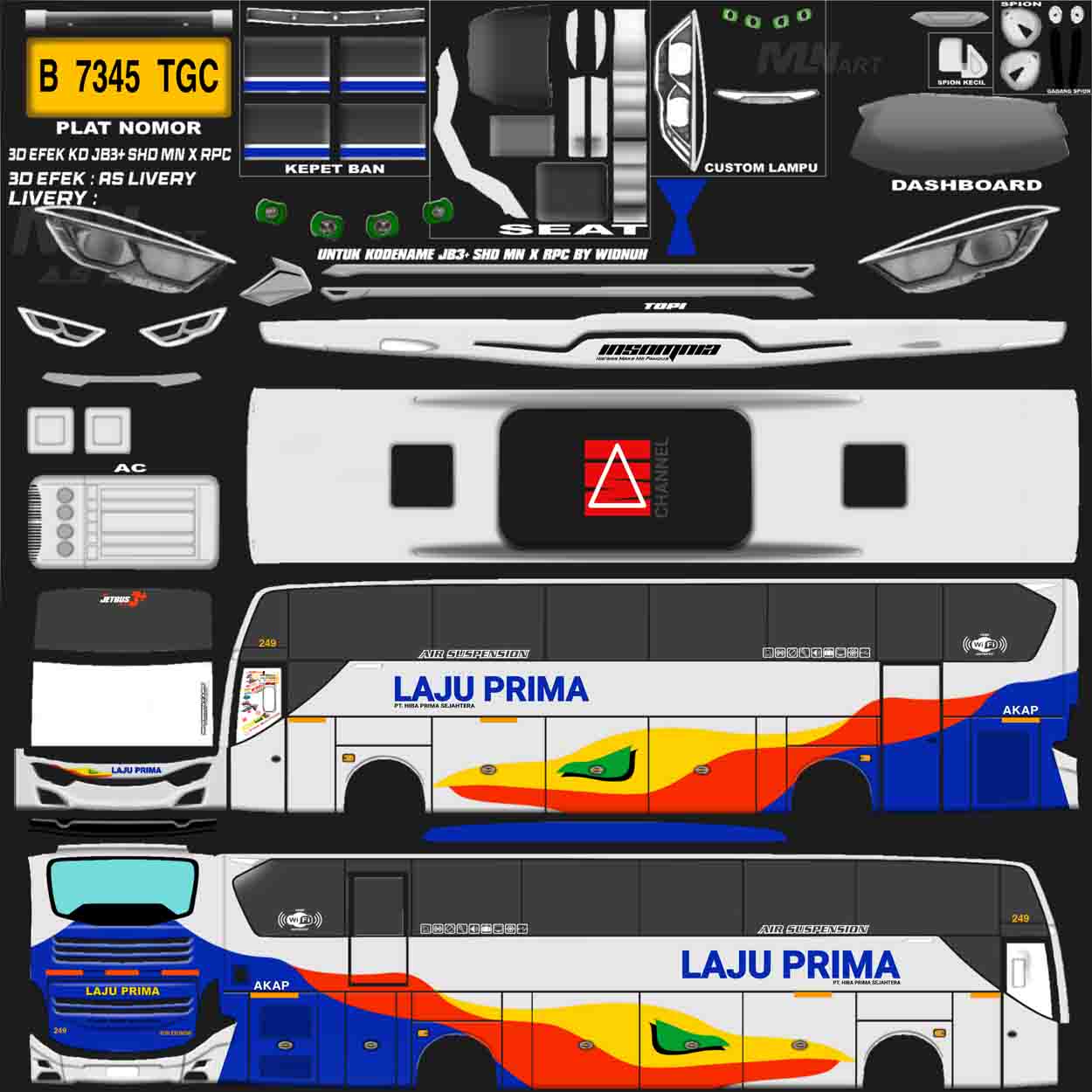 mod bussid laju prima full strobo