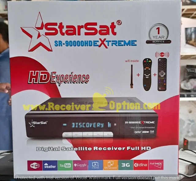 STAR SAT SR-90000HD EXTREME RECEIVER NEW SOFTWARE V3.29 18 OCTOBER 2023