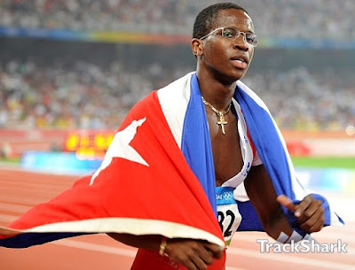 Dayron Robles, campeón olímpico de 110 metros vallas