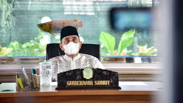 Gubsu Edy Menjawab Sorotan Jokowi dengan Janji