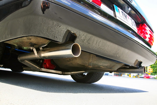 w126 exhaust