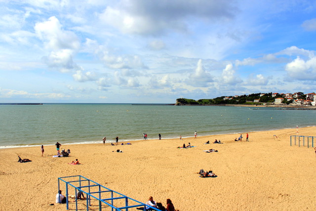 Beach in Saint-Jean de Luz, France