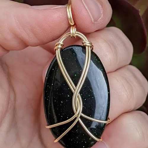 Wire Wrapped Bezel for Cabochons