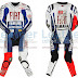 Jorge Lorenzo Yamaha Fiat MotoGP 2010 Leathers