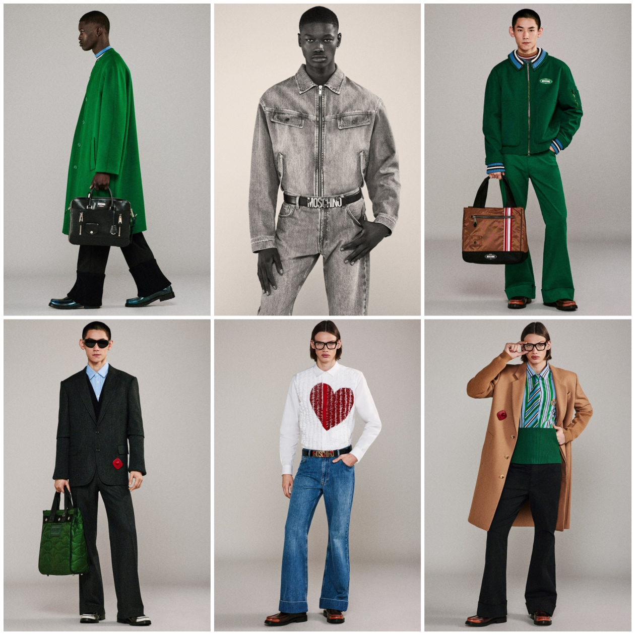 Moschino Pre-Fall 2024 Menswear collection lookbook.