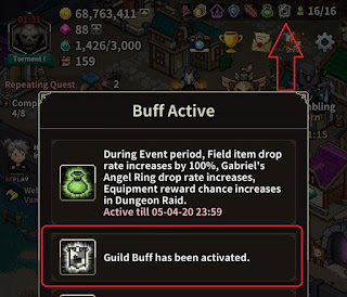 Evil Hunter Tycoon Buff is Active