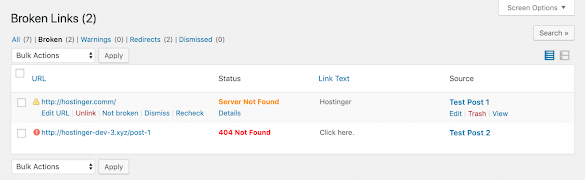 Cara Cek Broken Link Atau Link Rusak Pada Blog