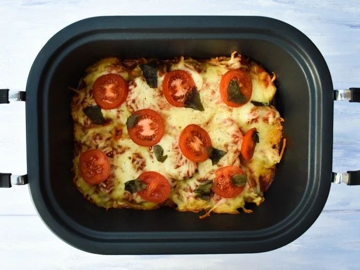 Slow Cooker Pizza Potatoes (vegan & vegetarian recipe)