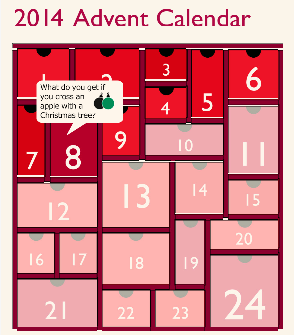 http://pearsonelt.es/adventcalendar/