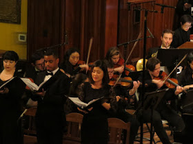 Mendelssohn Club singing Holy Trinity Church Philadelphia