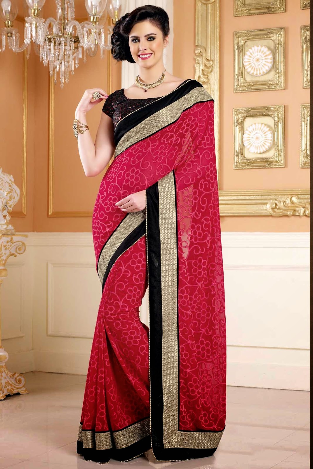 Samyakk Latest Designer Sarees Collections Online.