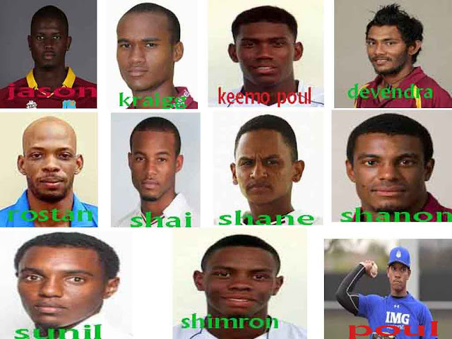 west indies cricket players