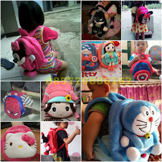 Tas Karakter Boneka Anak