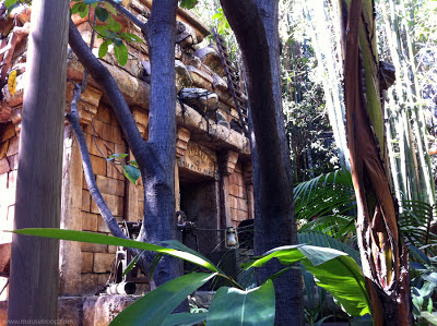 Indiana Jones Adventure Disneyland Temple entry Forbidden Eye