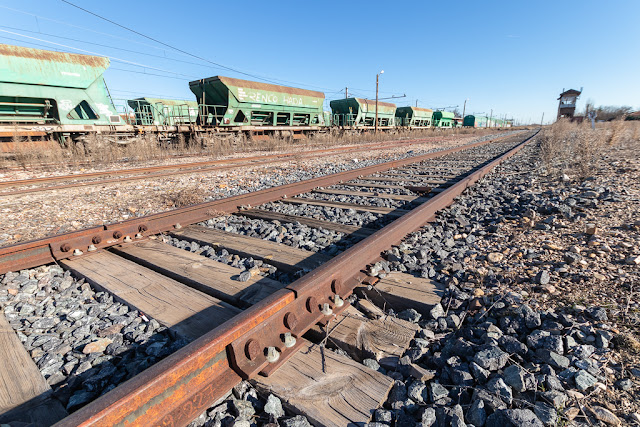 Vías, vagones, vías abandonadas, vagones abandonados, Algodor, estación abandonada, estación, trenes, ferrocarril