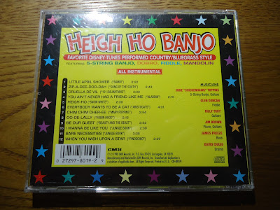 【ディズニーのCD】　TDLウエスタンランドBGM　「Heigh Ho Banjo Bluegrass Salutes Favorite Disney Songs」を買ってみた！