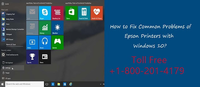 Epson Printer in Windows 10