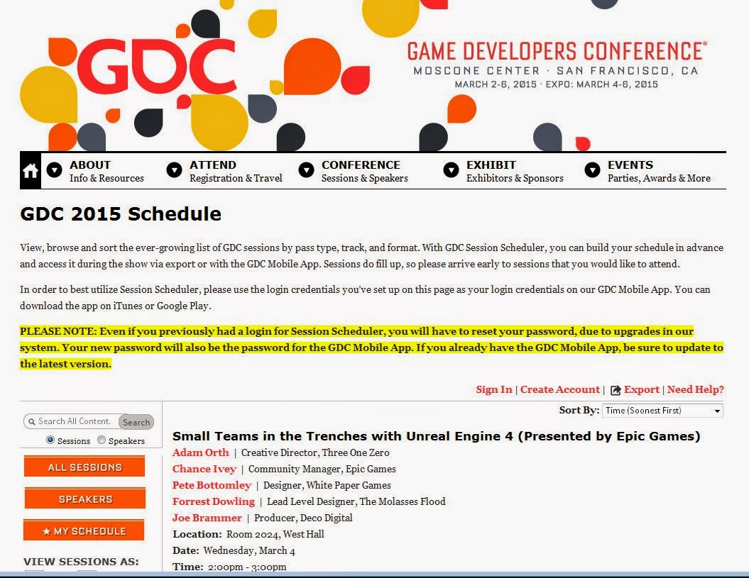http://schedule.gdconf.com/session/small-teams-in-the-trenches-with-unreal-engine-4-presented-by-epic-games
