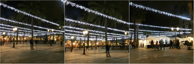 Mercados e decoração de Natal em Barcelona 2016 - Plaça Reial