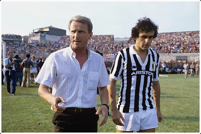 Trapattoni Platini Juventus